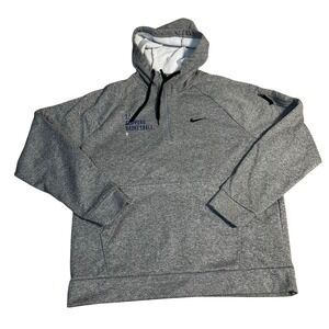 Nike LA Clippers Basketball Therma-FIT 1/4 Zip Hoodie Gray Men's XL